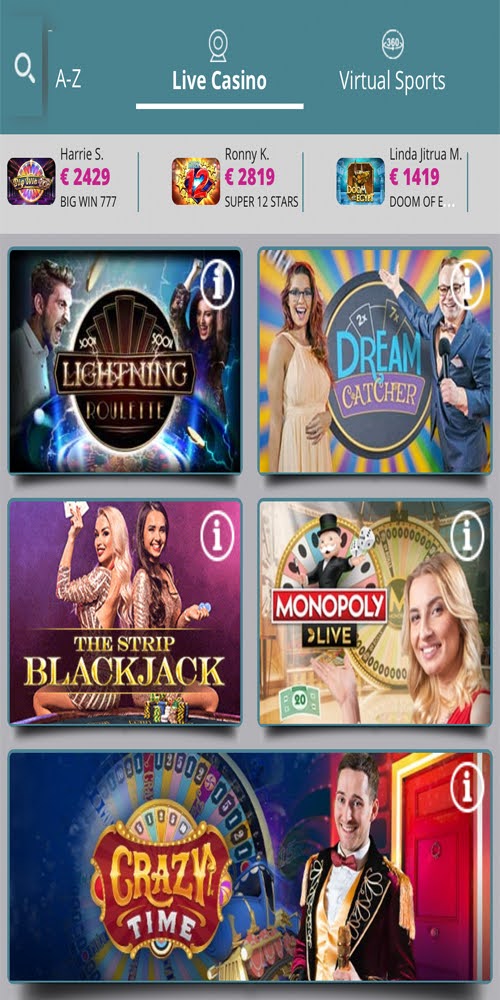 Live Casino Mobile