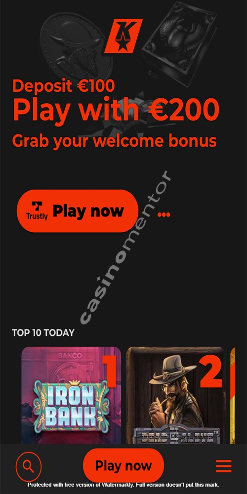 Homepage Mobile