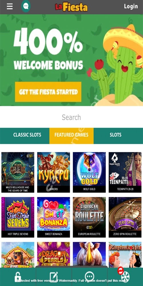 Homepage Mobile