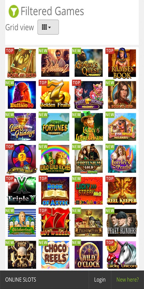 Online Slots Mobile