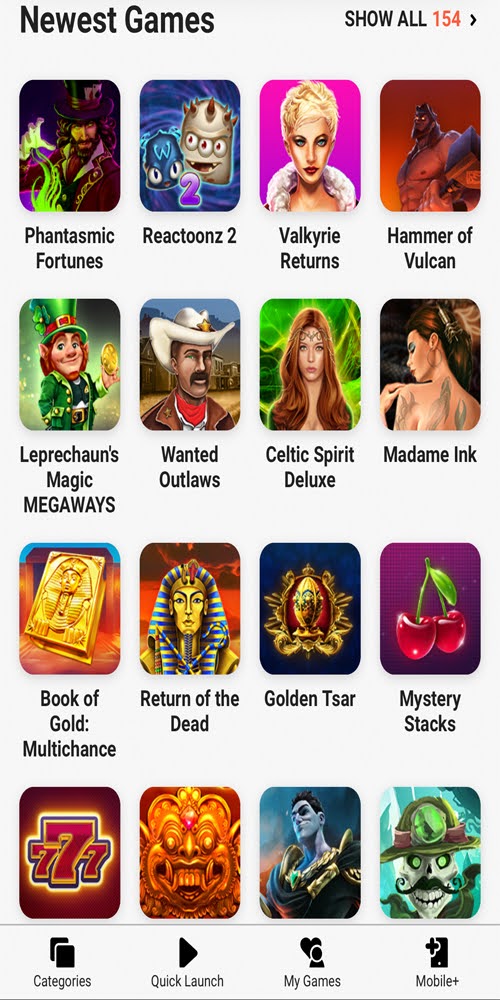 Newest Games Mobile