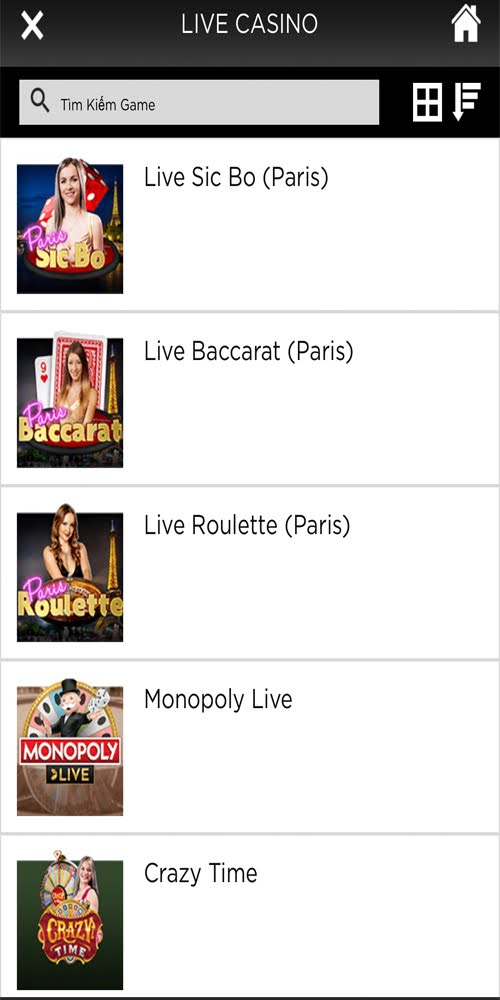 Live Casino Mobile