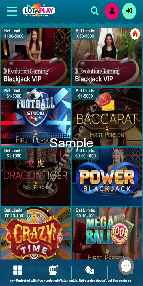 Live Casino Mobile
