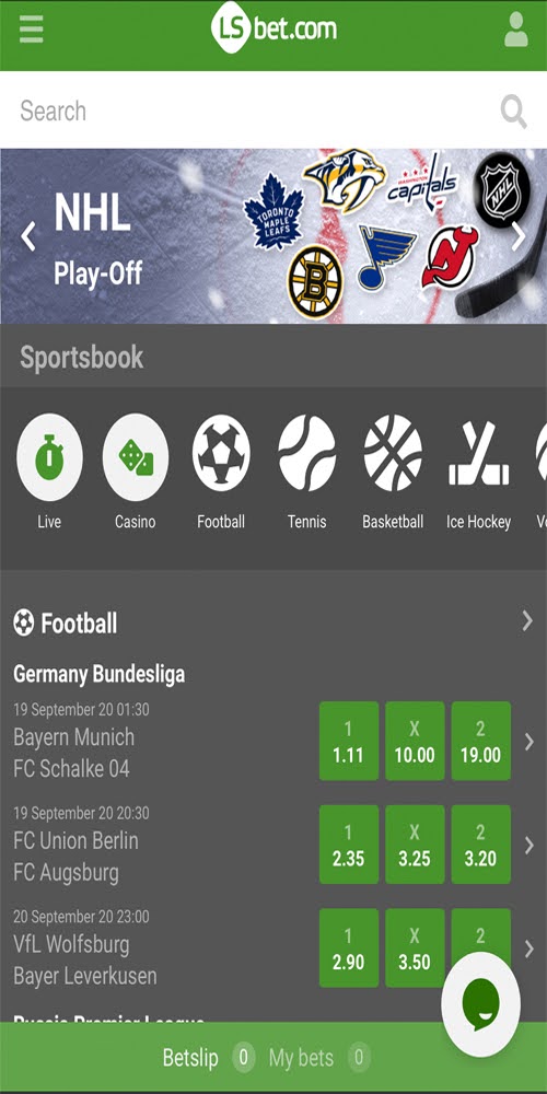 Homepage Mobile