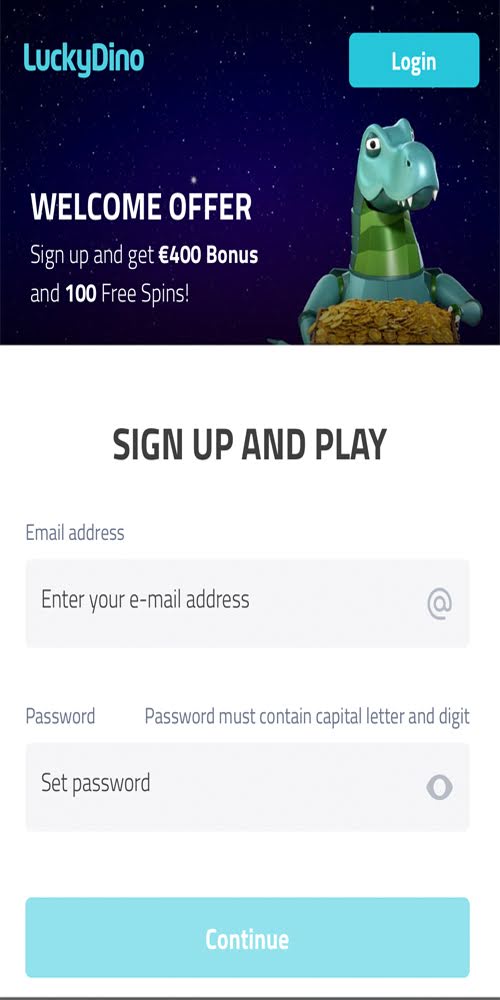 Homepage Mobile