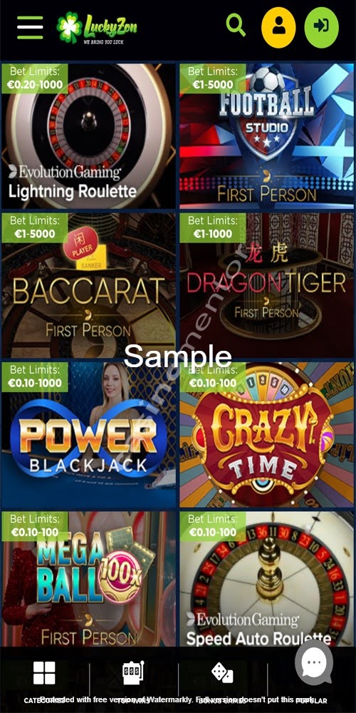 Live Casino Mobile