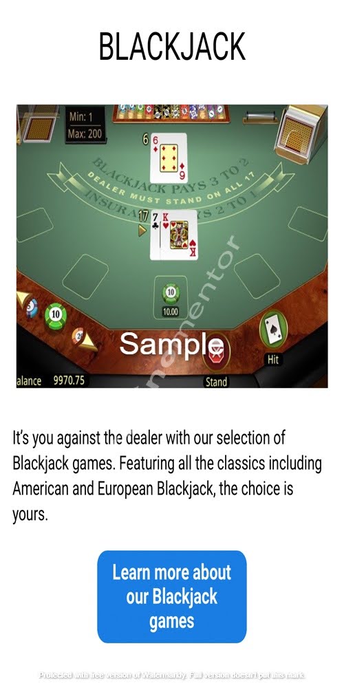 Blackjack Mobile