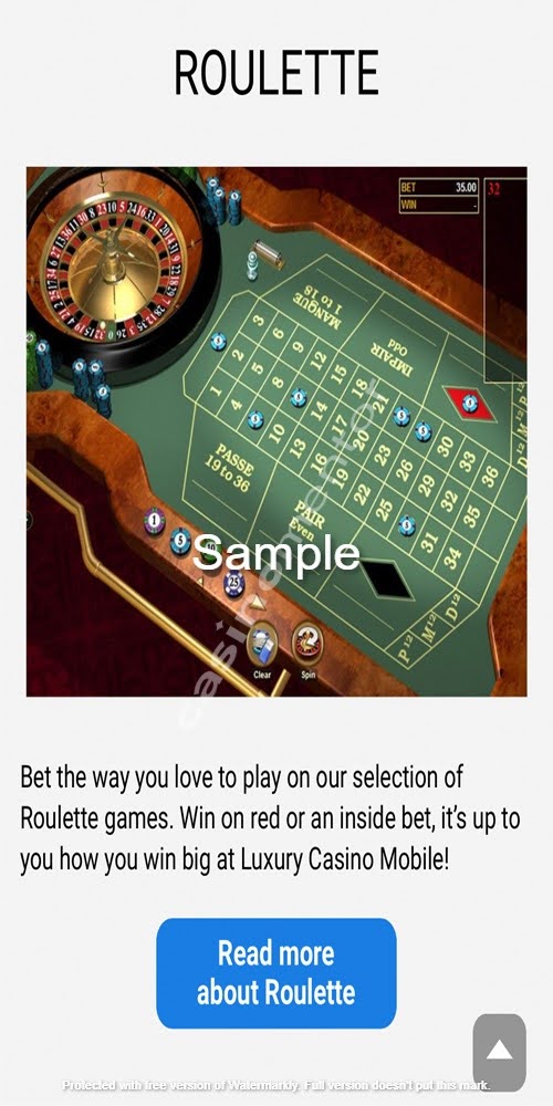 Roulette Mobile