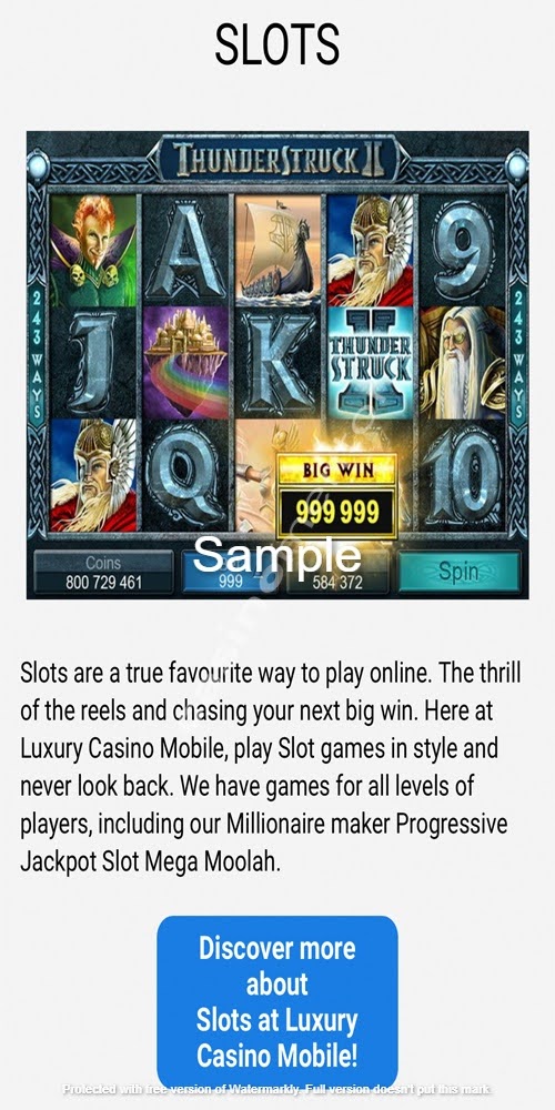 Slots Games Mobile