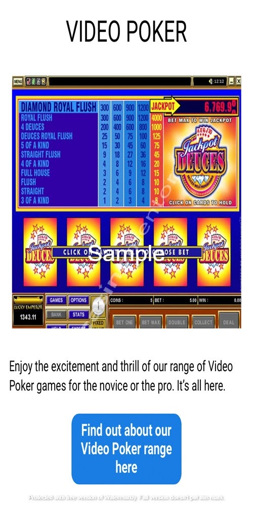 Video Poker Mobile