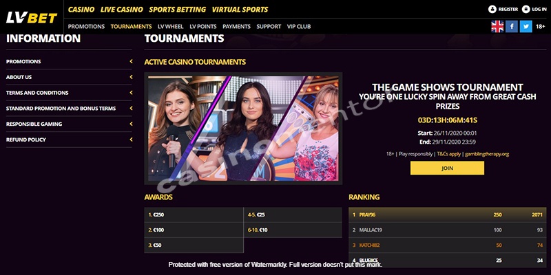 Tournaments