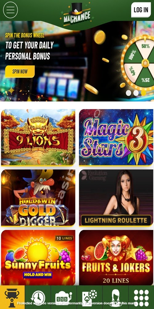Homepage Mobile
