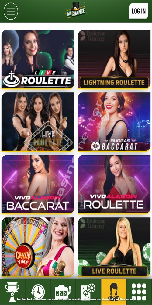 Live Casino Mobile