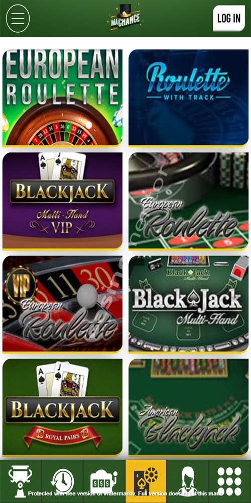 Table Games Mobile