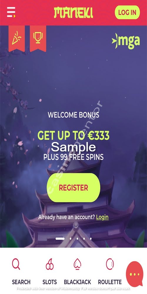 Homepage Mobile