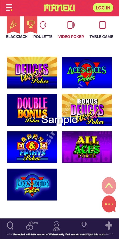 Video Poker Mobile