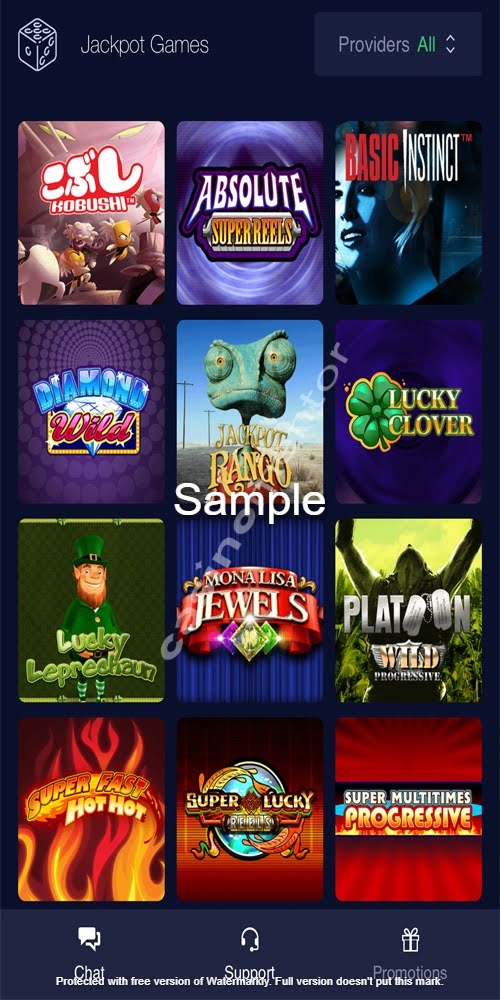 Jackpot Games Mobile