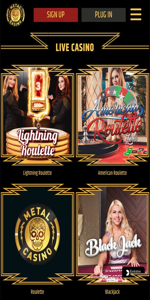 Live Casino Mobile