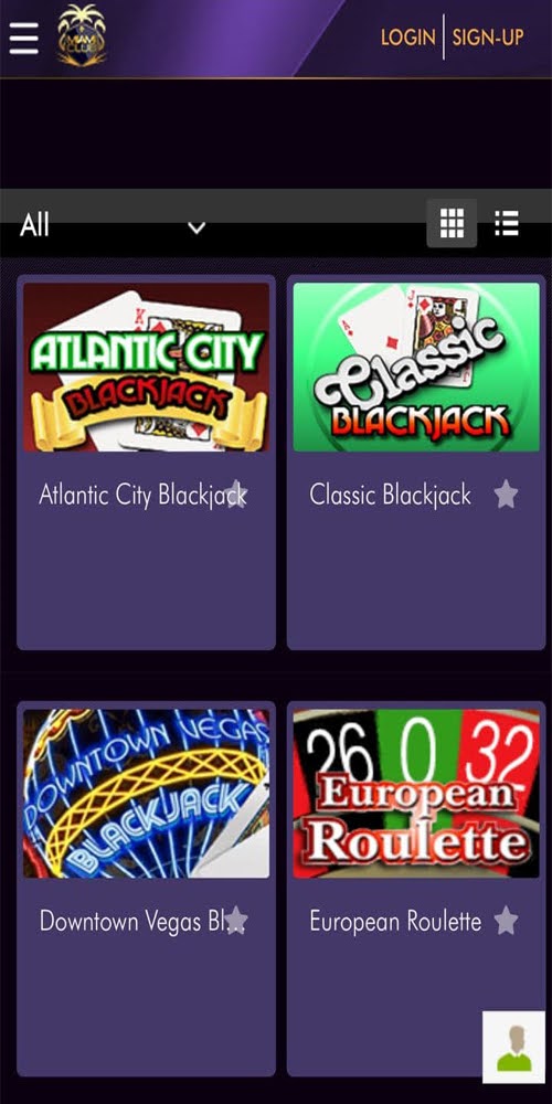 Table Games Mobile