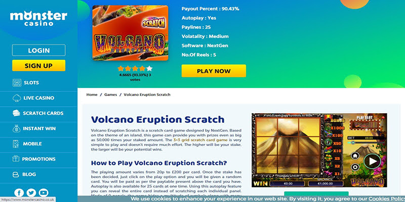 Volacano Info