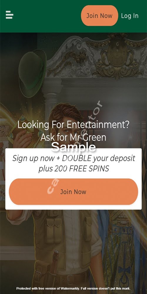 Homepage Mobile