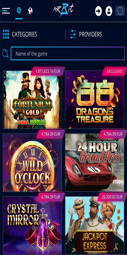 Jackpots Mobile