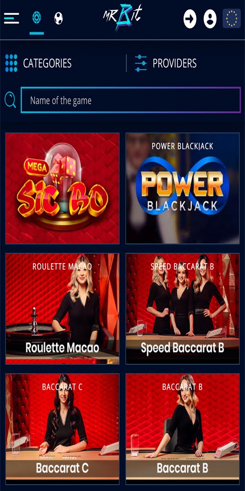 Live Casino Mobile