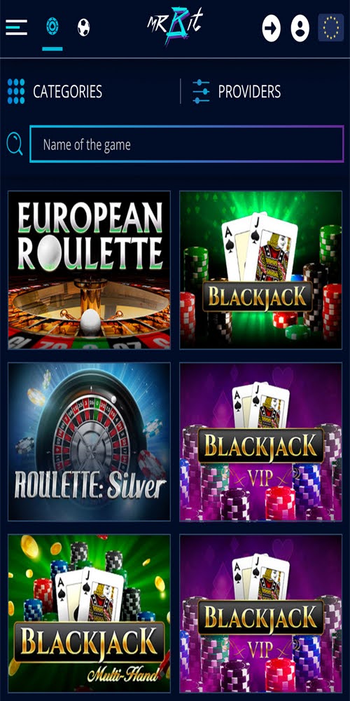 Table Games Mobile