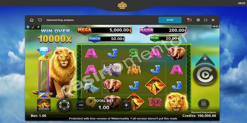 Diamond King Jackpots