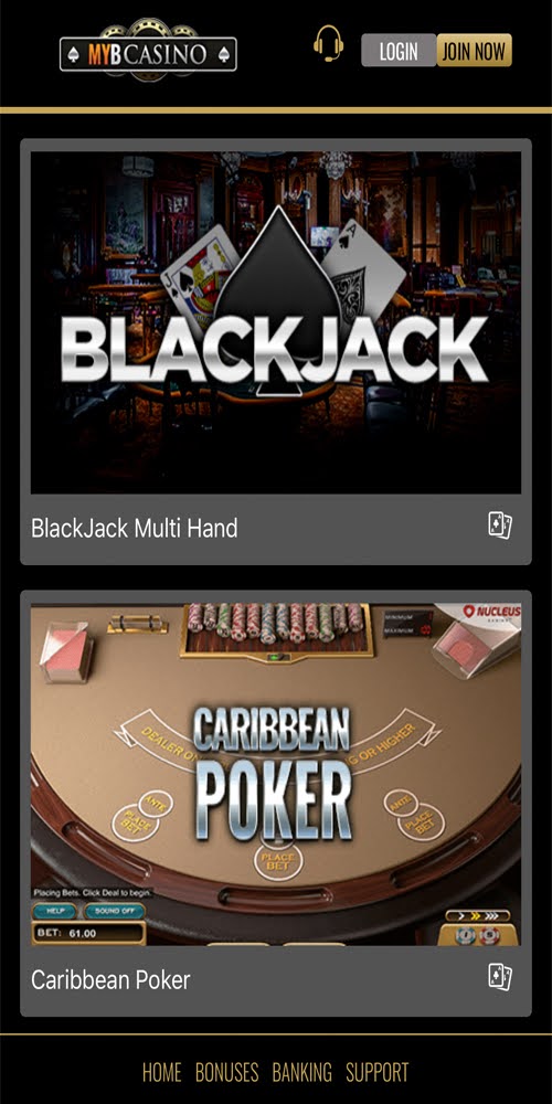 Table Games Mobile
