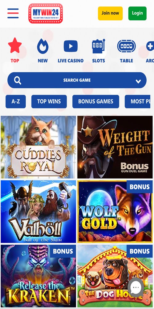 Top Games Mobile