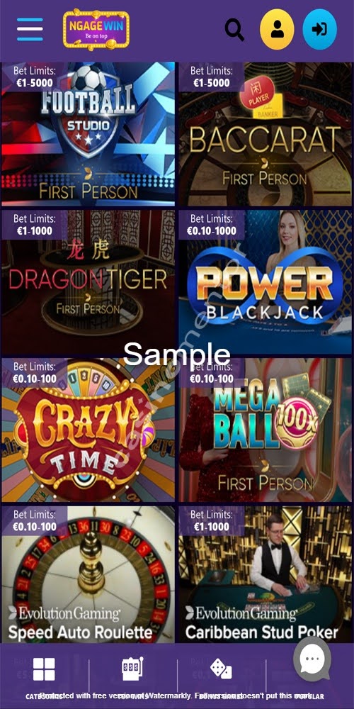 Live Casino Mobile