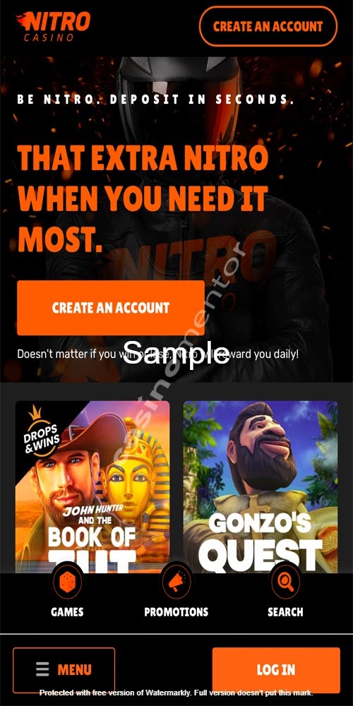 Homepage Mobile