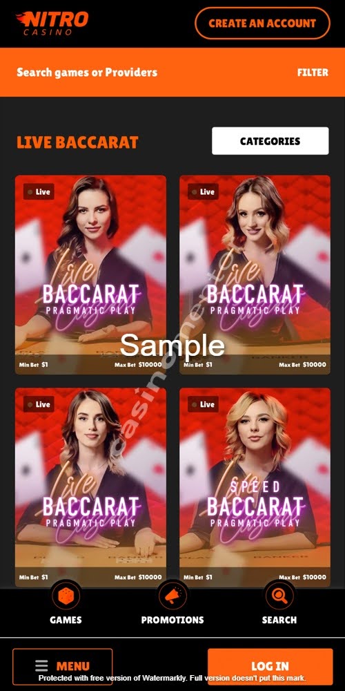 Live Baccarat Mobile
