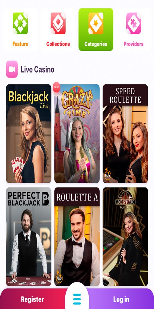 Live Casino Mobile