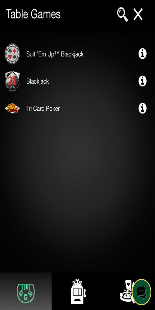 Table Games Mobile