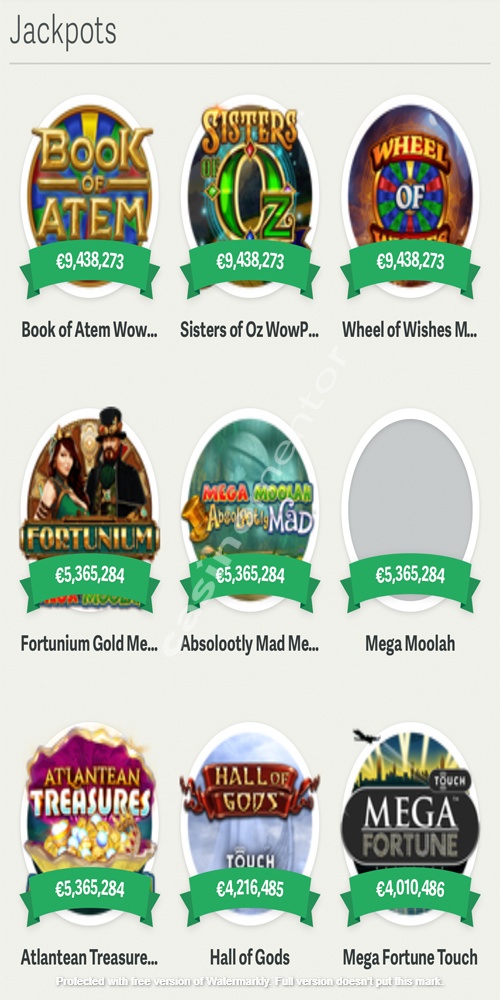 Jackpots Mobile