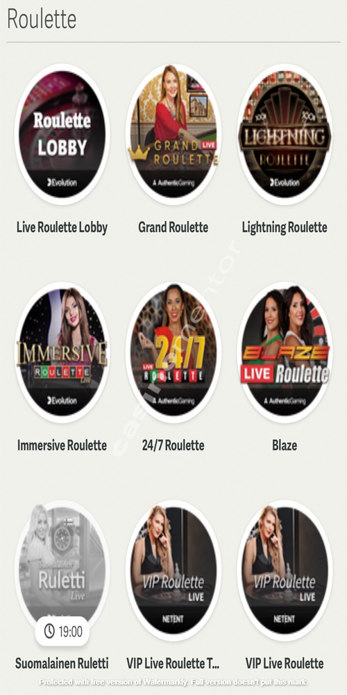 Roulette Mobile