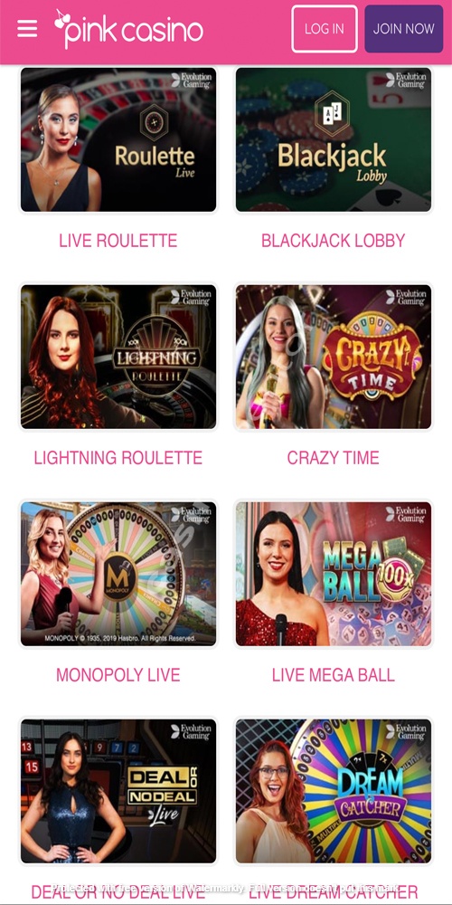 Live Casino Mobile
