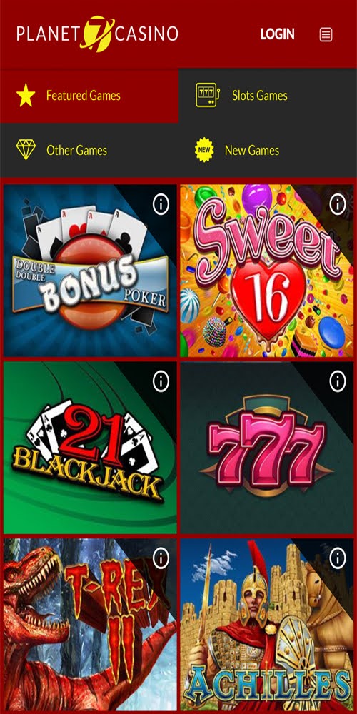 planet 7 casino sister sites