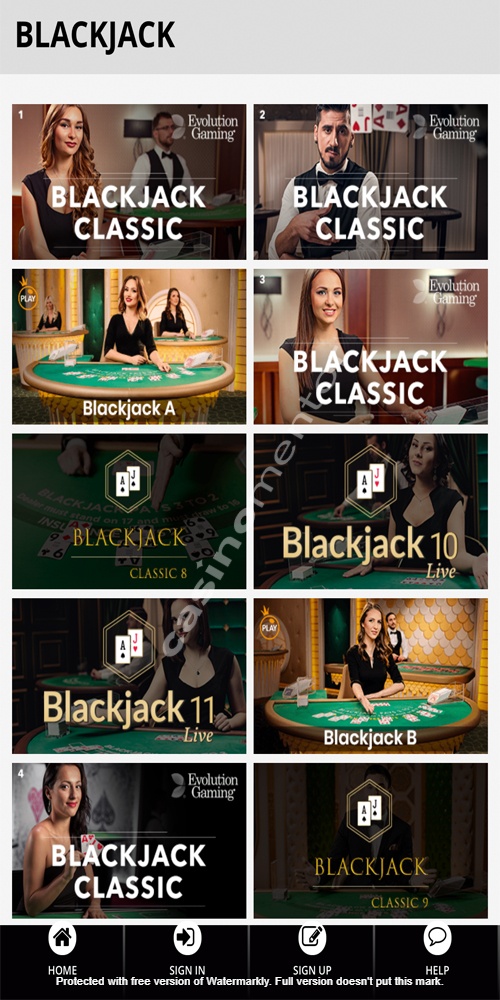 Blackjack Mobile