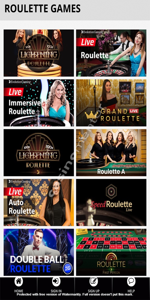 Roulette Games Mobile