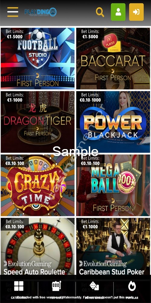 Live Casino Mobile