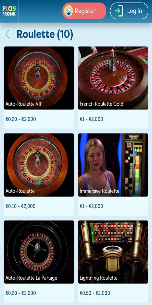 Roulette Mobile