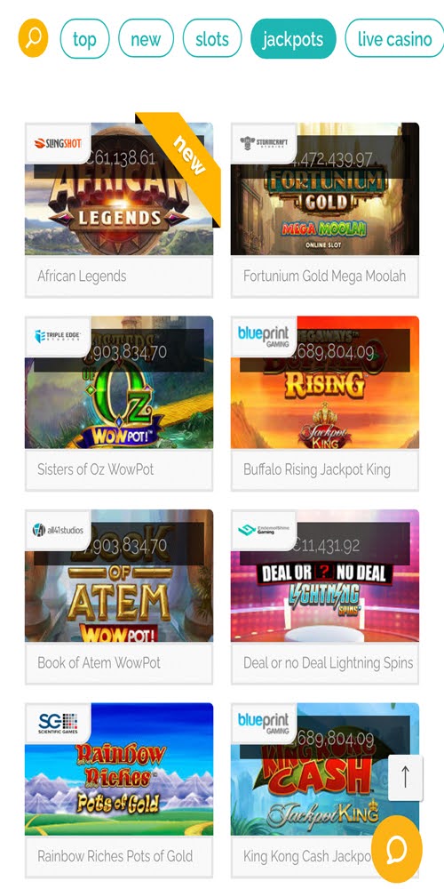 Jackpots Mobile