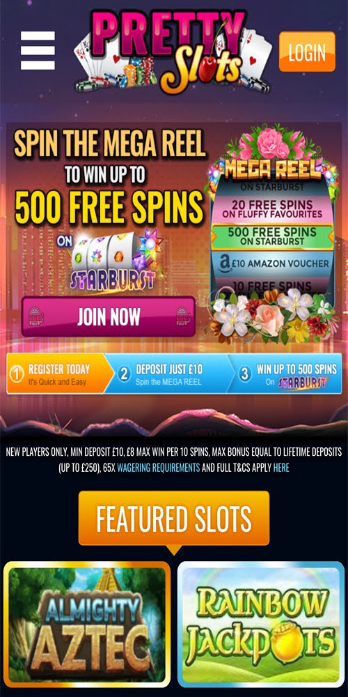 Homepage Mobile