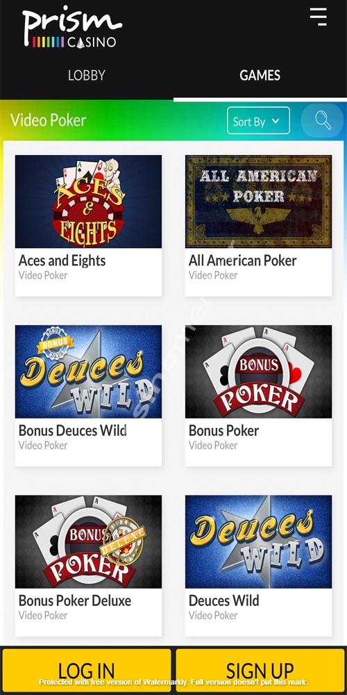 Video Poker Mobile