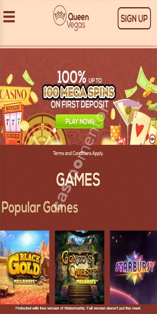 Homepage Mobile