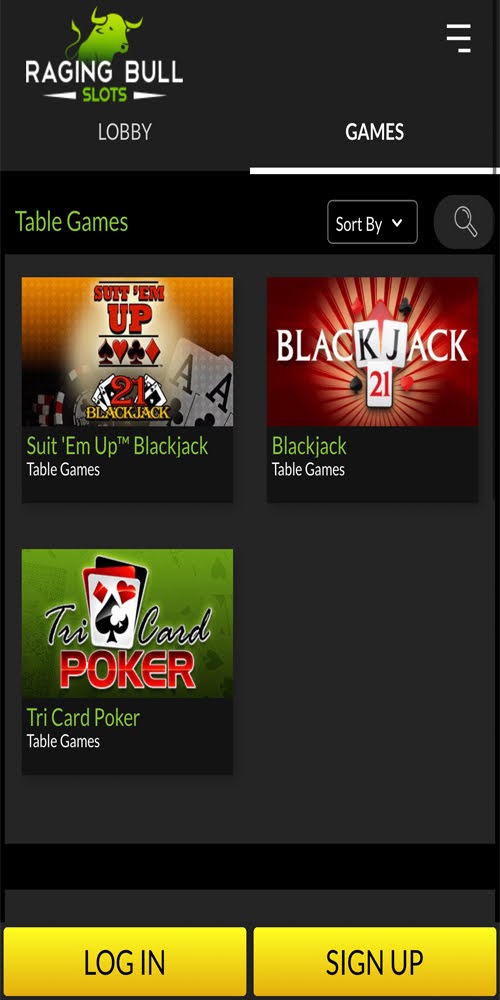 Table Games Mobile
