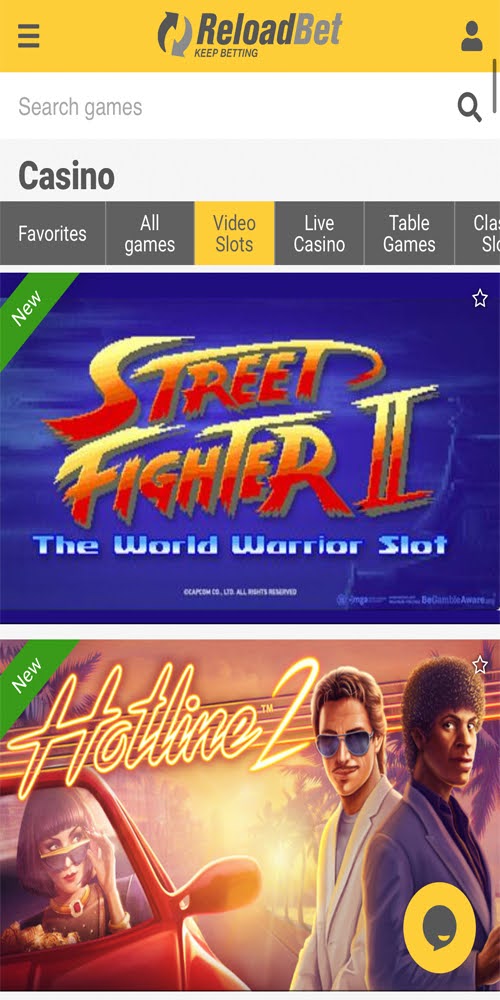Video Slots Mobile